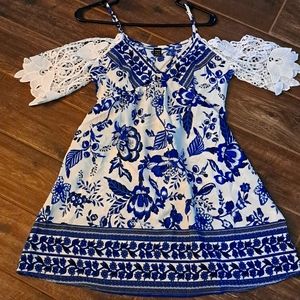 Shein cold shoulder dress